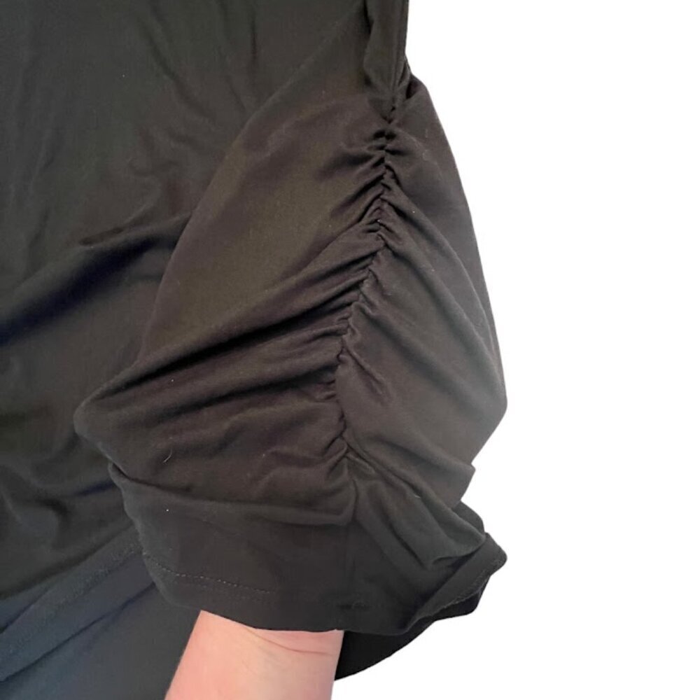 Motherbee Maternity ss Black Shirt Size XL - Picture 4 of 6